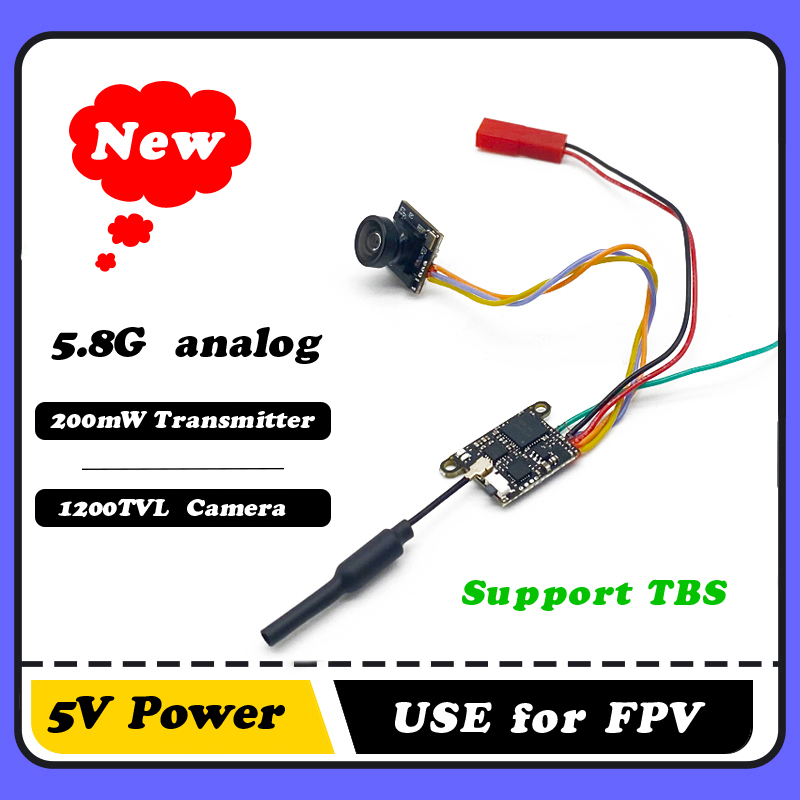 Drone Receiver - SLONWAKE 5.8G 1200TVL FPV Camera VTX